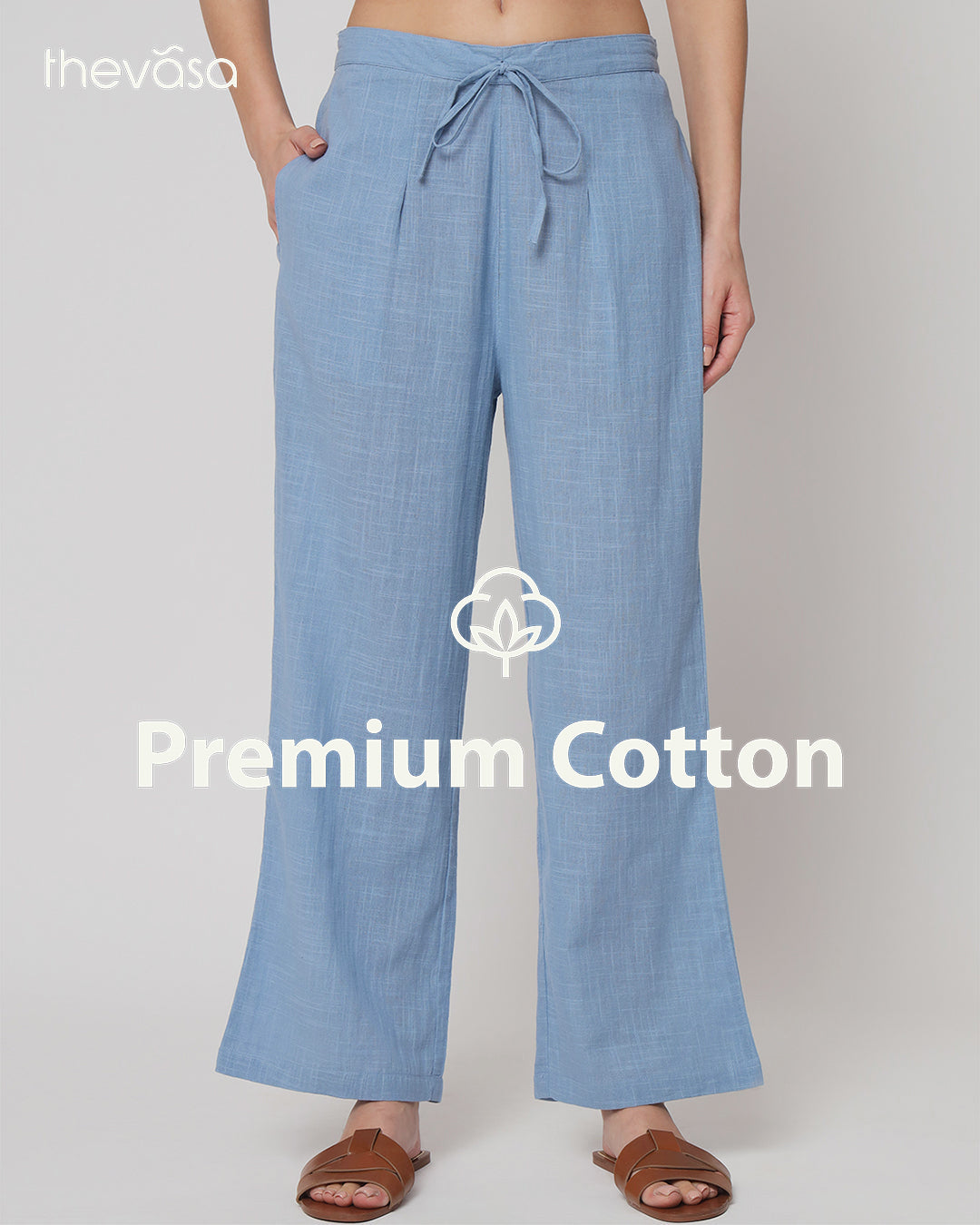 Blue Dawn Straight Pants