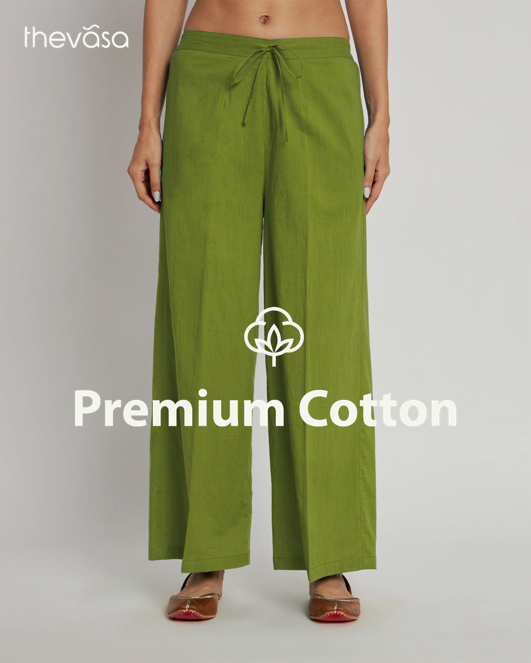 Sage Green Wide Pants