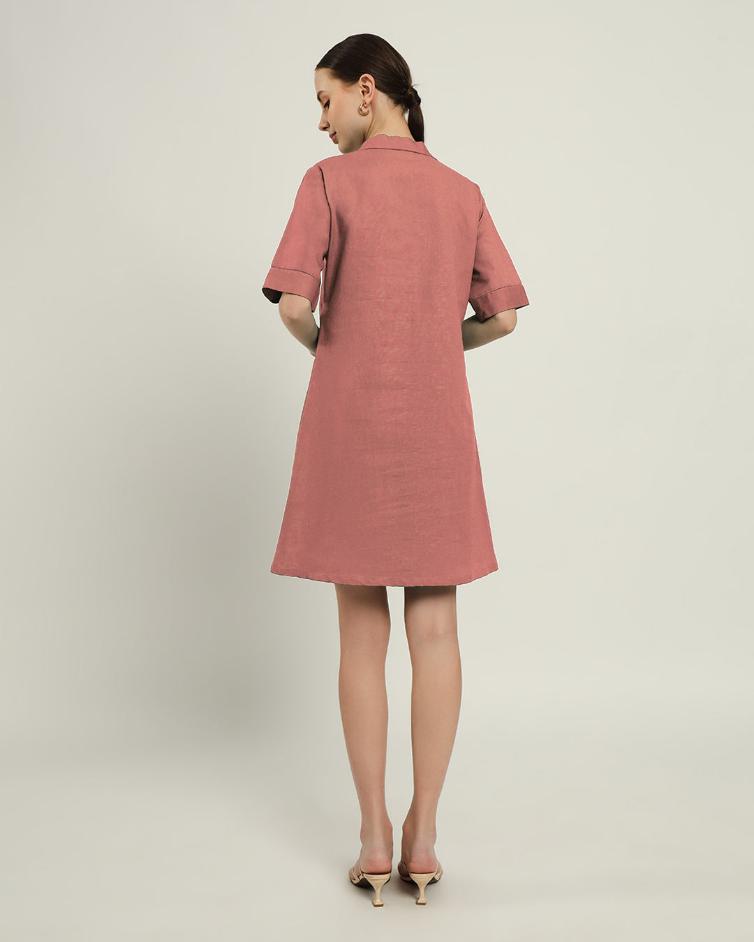 The Ermont Ivory Pink Dress