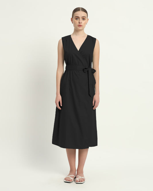 The Noir Windsor Cotton Dress