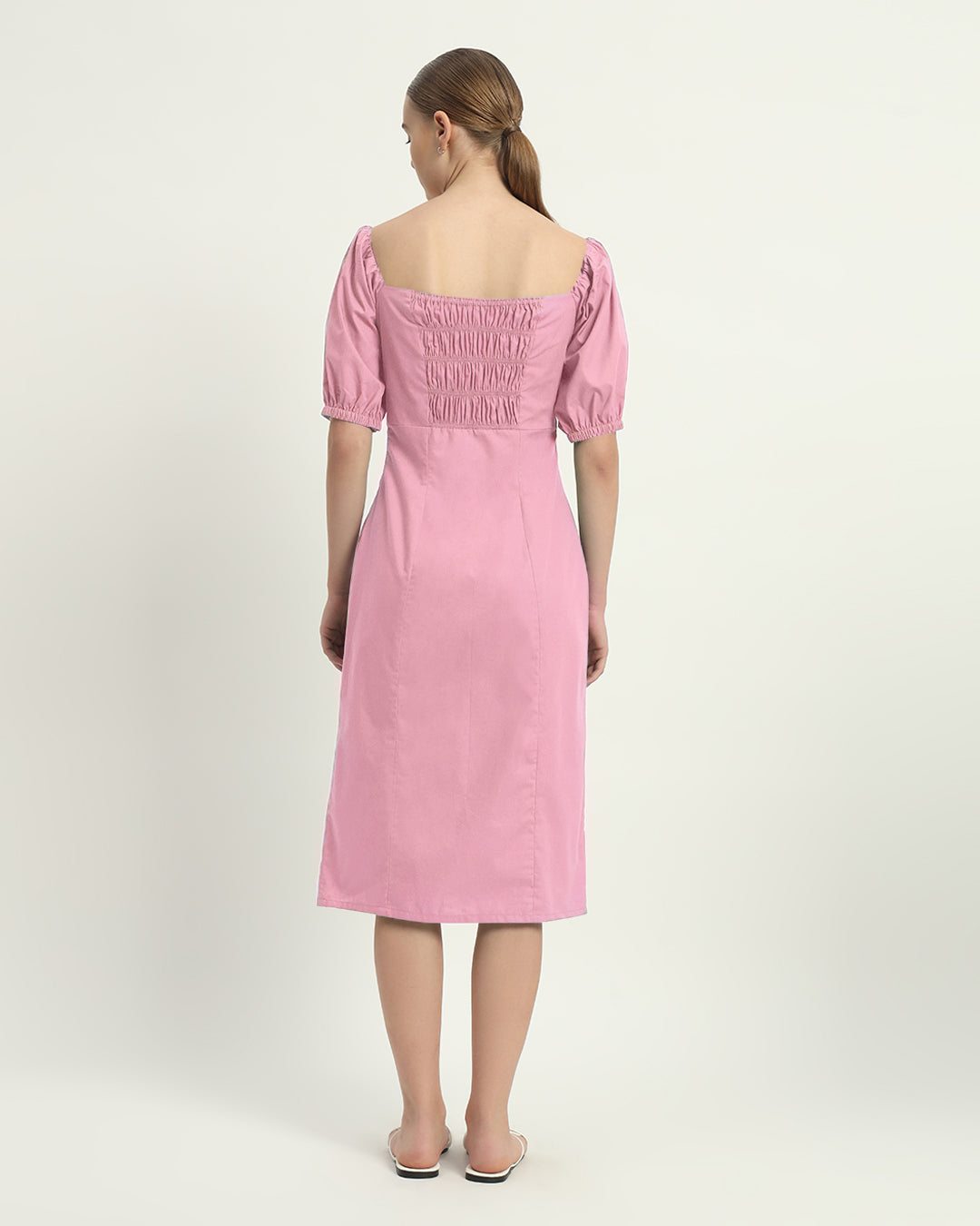 The Fondant Pink Erwin Cotton Dress