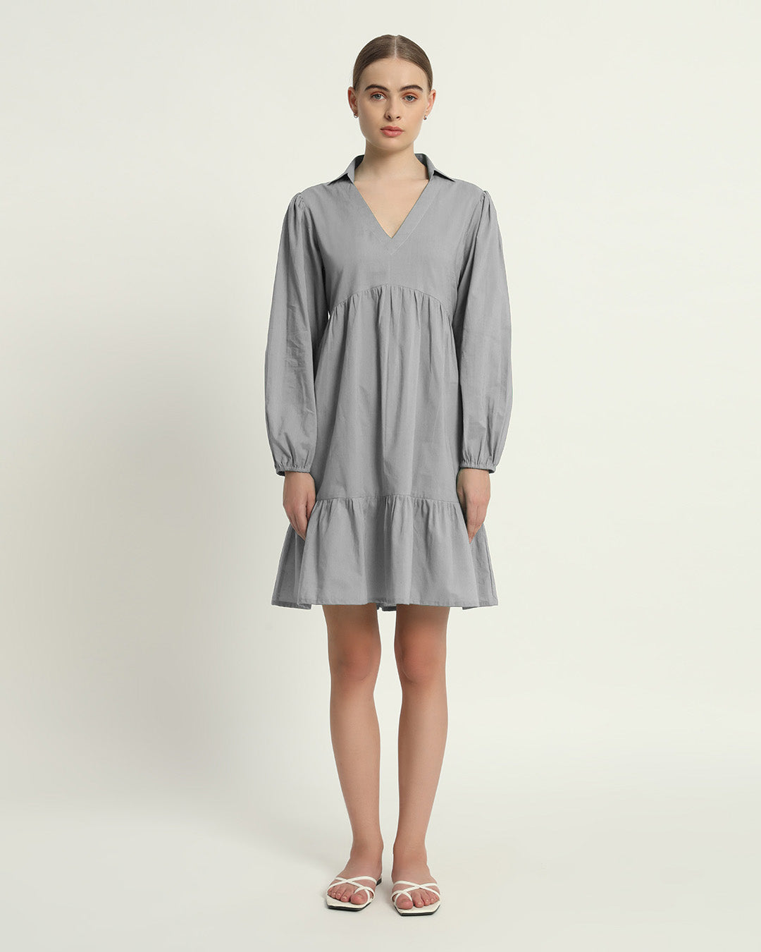 Iced Grey The Annabelle Dress