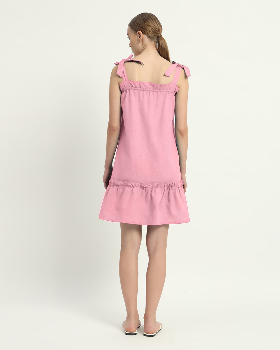 The Fondant Pink Amalfi Cotton Dress