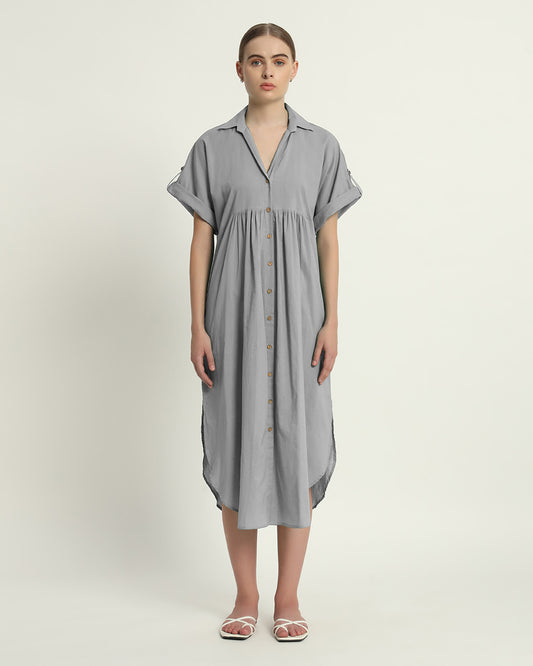 Iced Grey The Ariane Dress