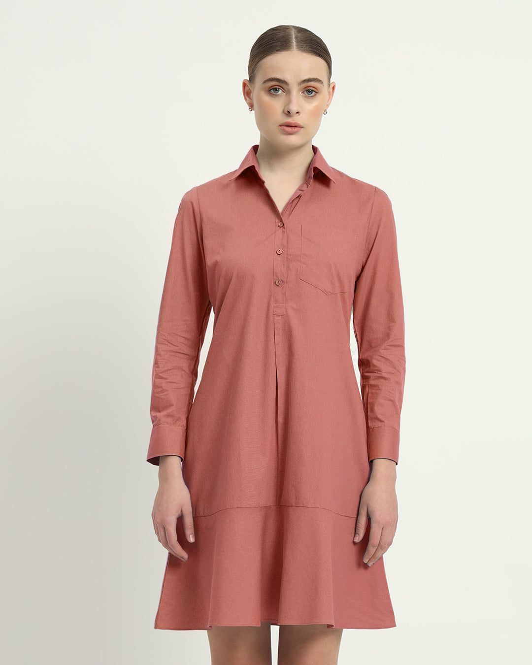 The Ivory Pink Medina Cotton Dress
