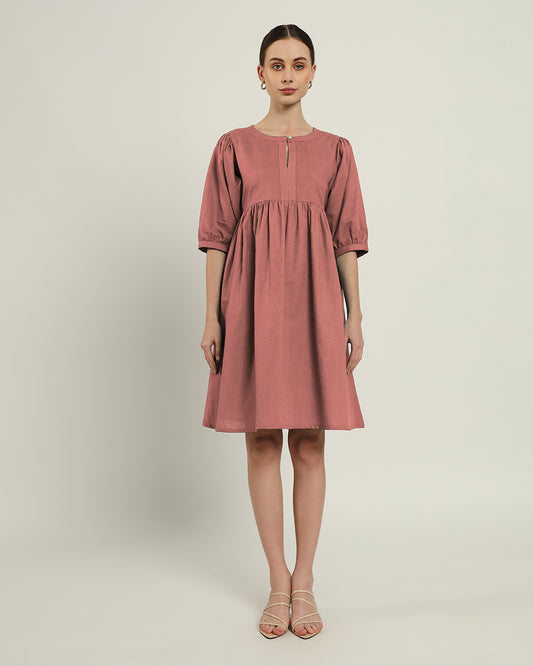 The Aira Ivory Pink Dress