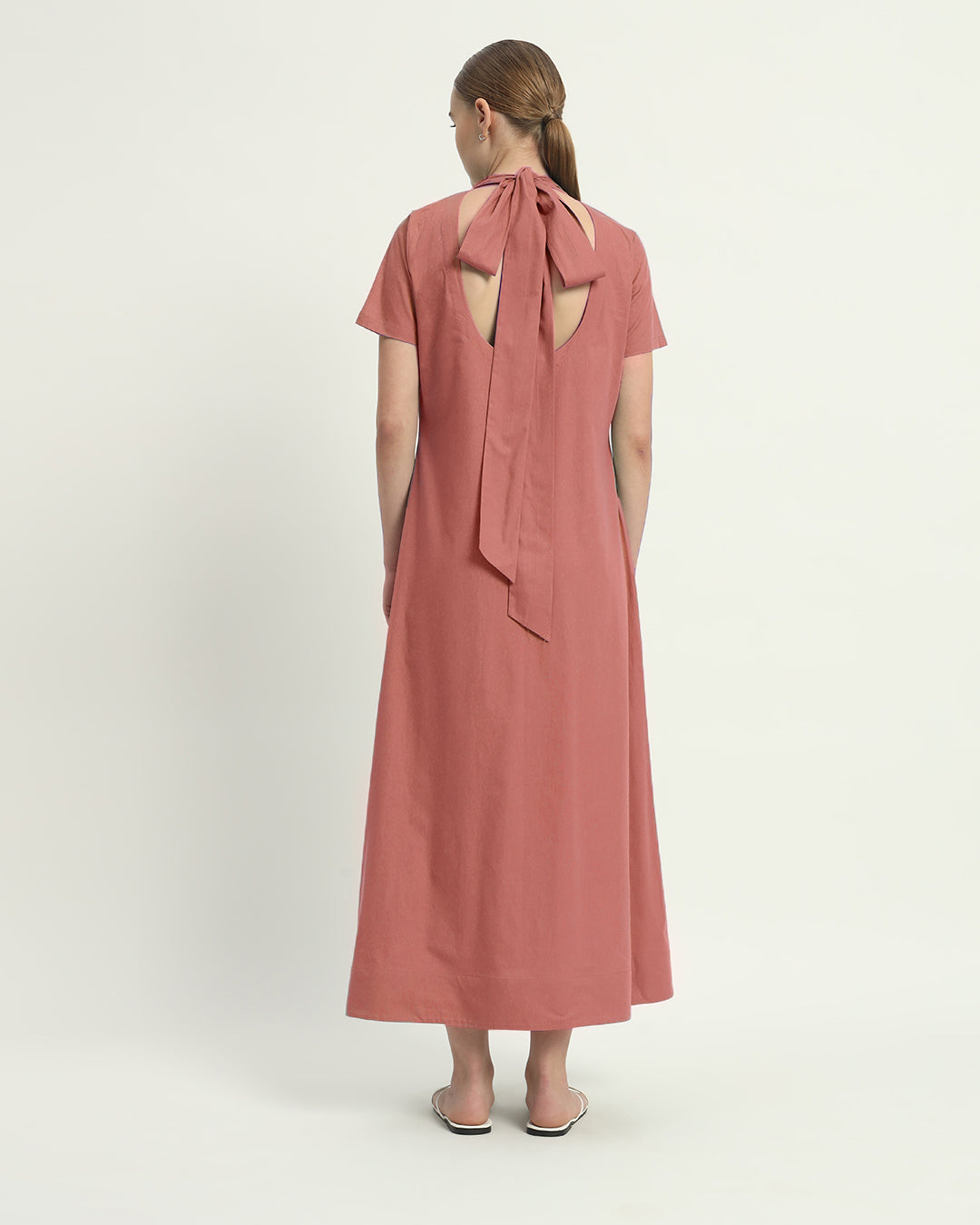 The Ivory Pink Hermon Cotton Dress
