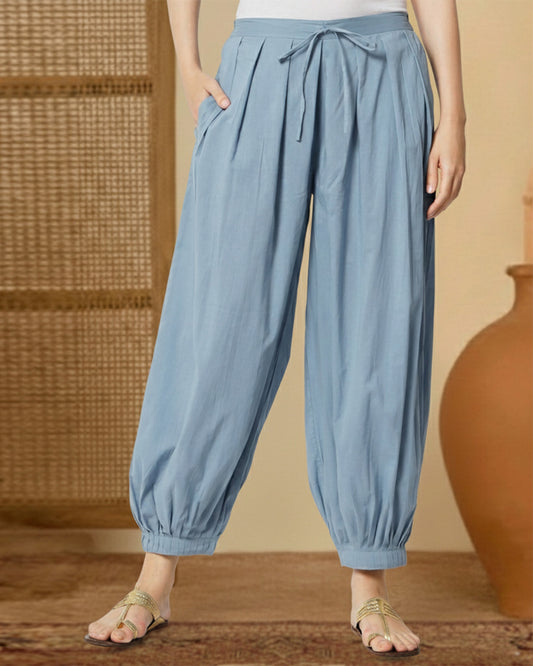 Blue Dawn Pleated Salwar