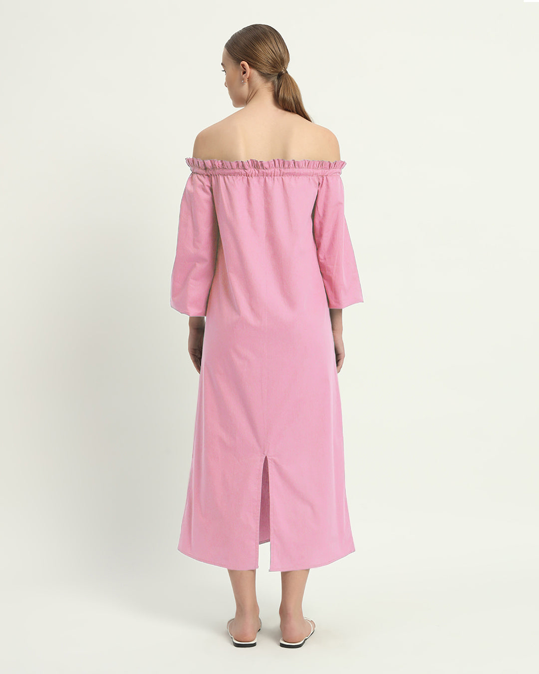 The Fondant Pink Carlisle Cotton Dress