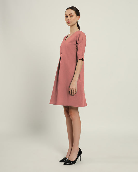 The Giza Ivory Pink Dress