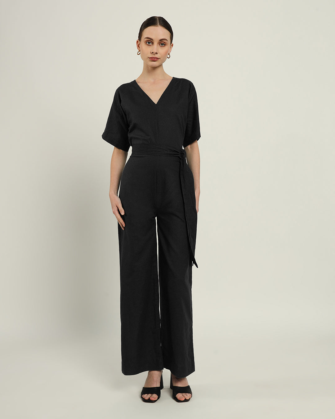 Noir Sunny Things V Neck Jumpsuit