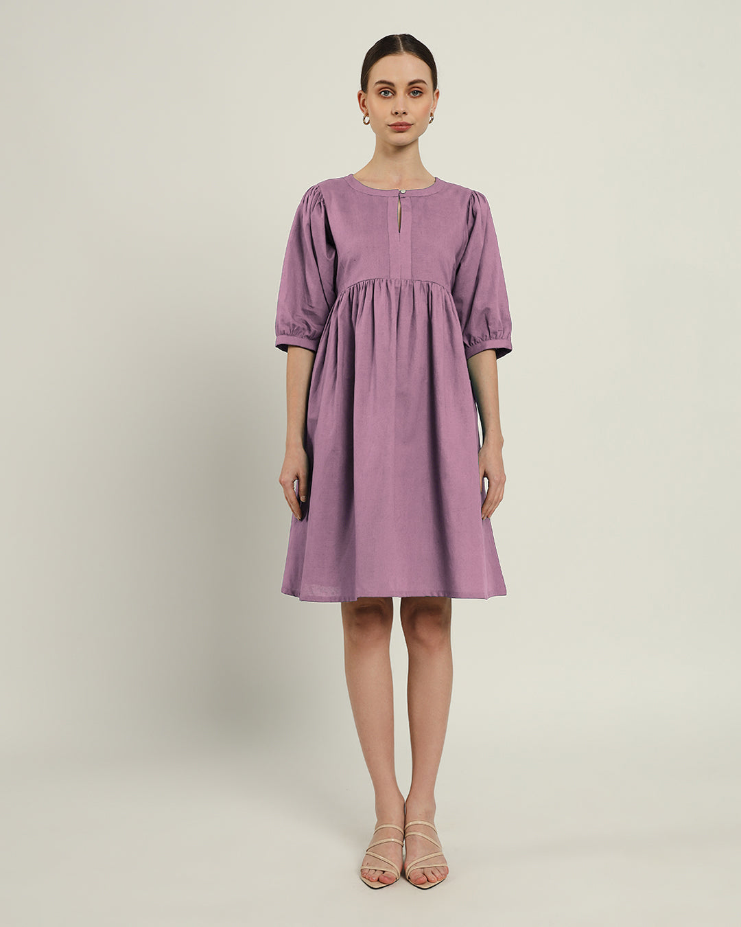 The Aira Purple Swirl Dress