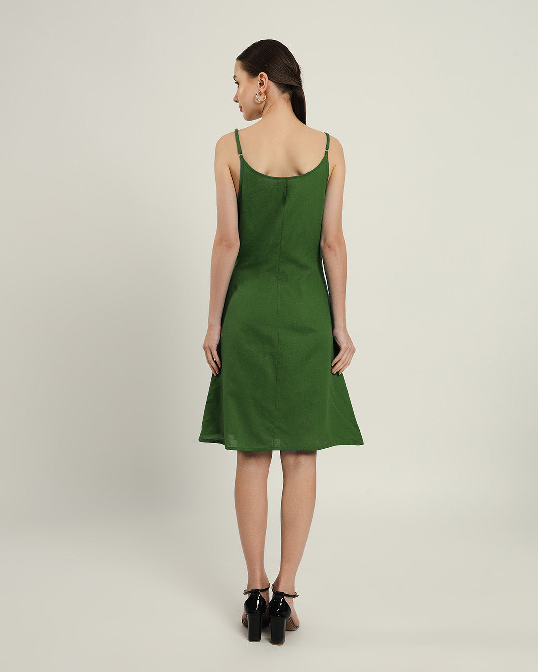 The Chambéry Emerald Dress