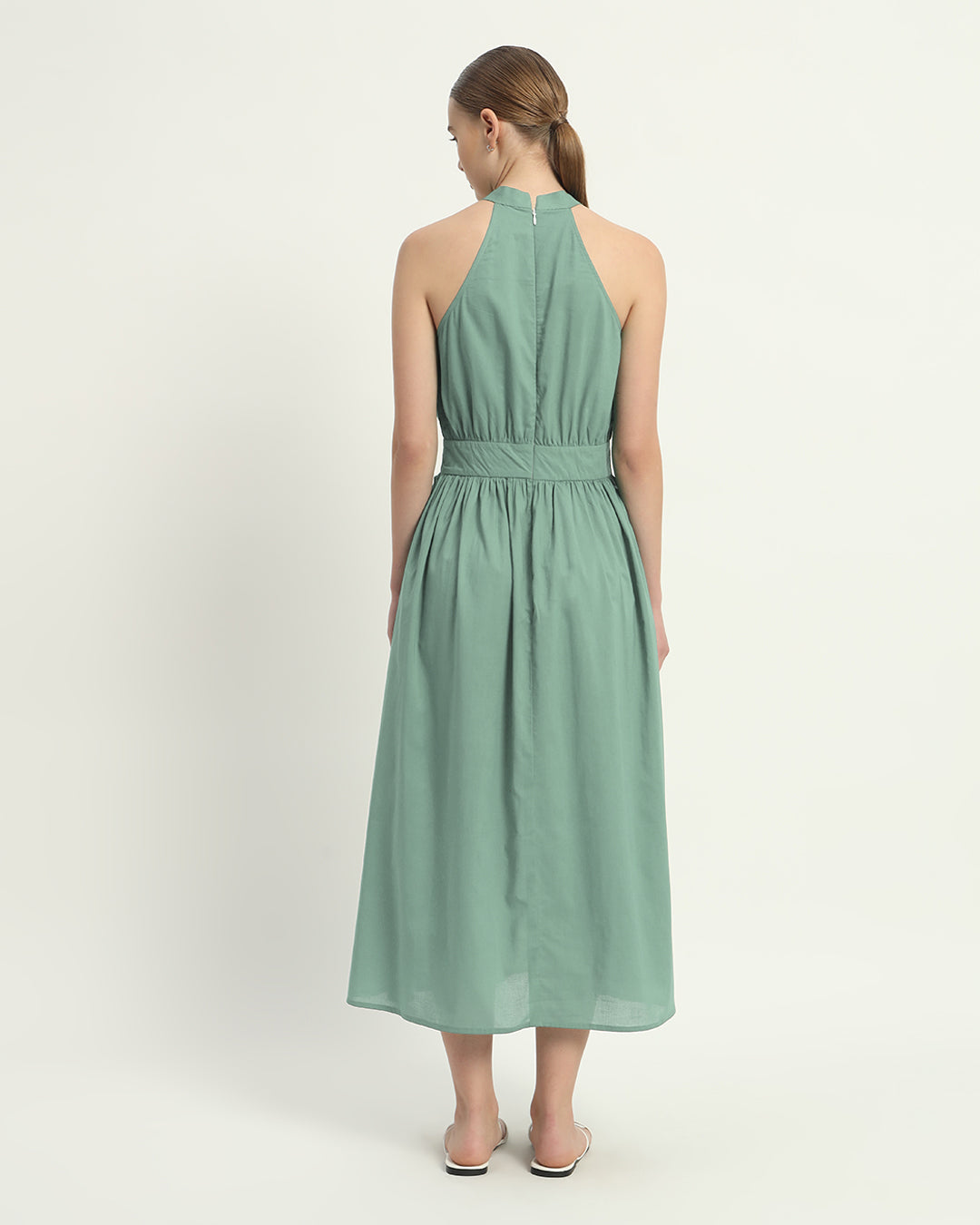 The Mint Massena Cotton Dress