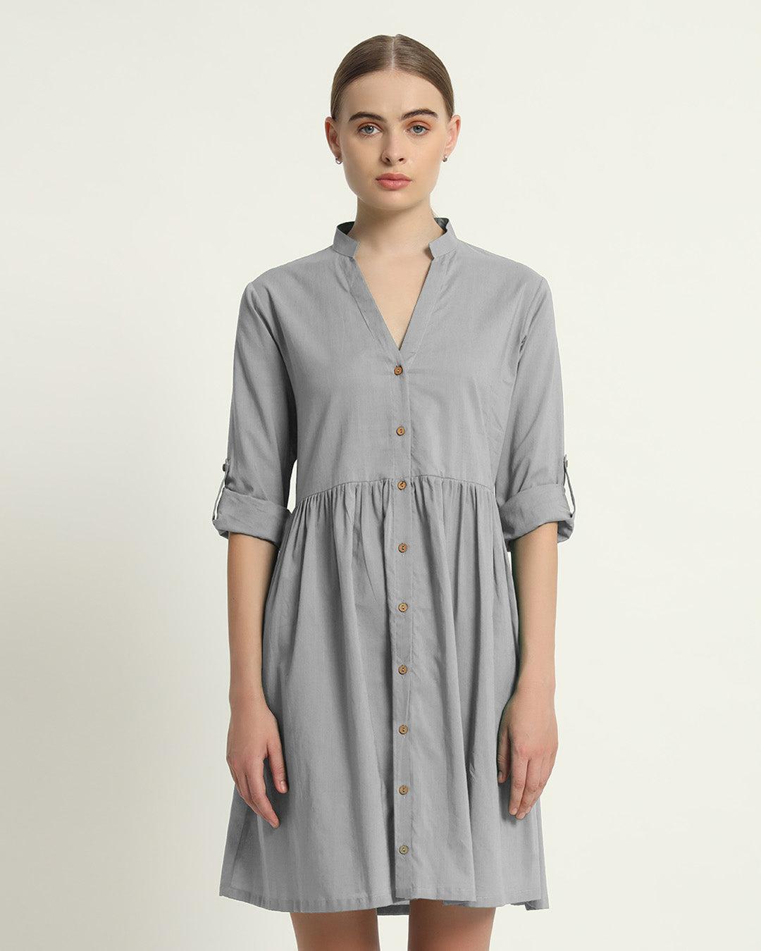 Iced Grey The Luisa Dress