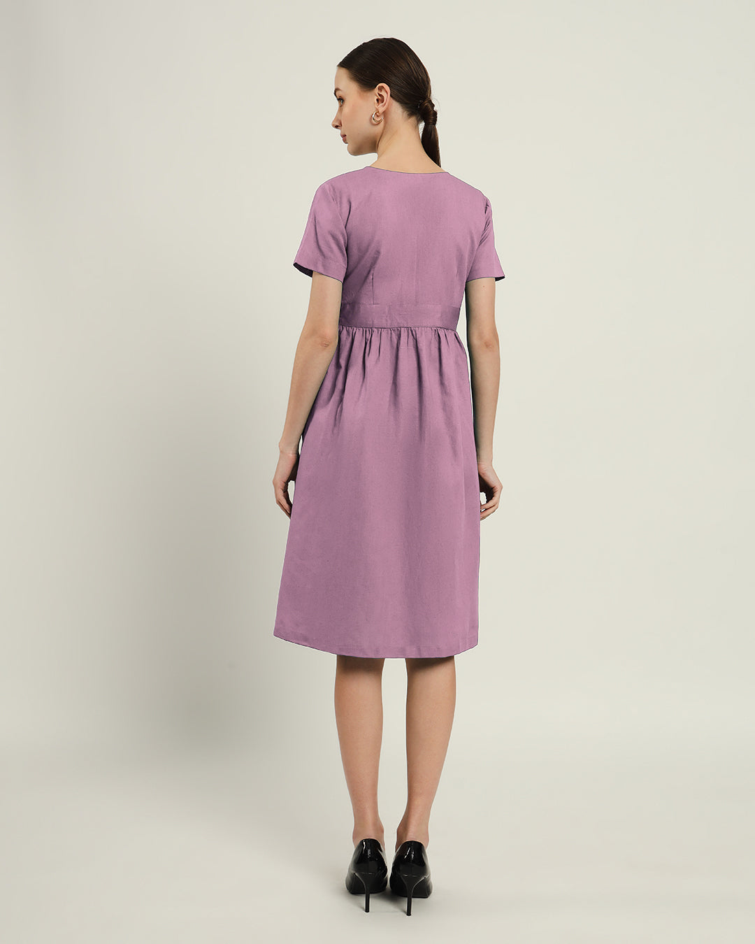 The Miyoshi Purple Swirl Dress