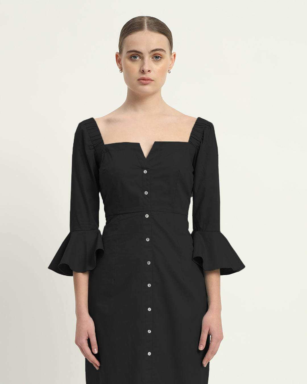 The Noir Rosendale Cotton Dress