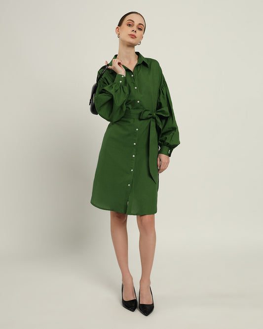 The Derby Emerald Dress