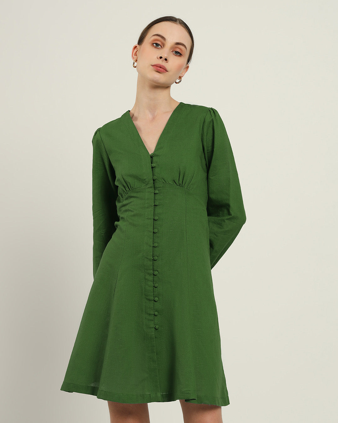 The Dafni Emerald Dress