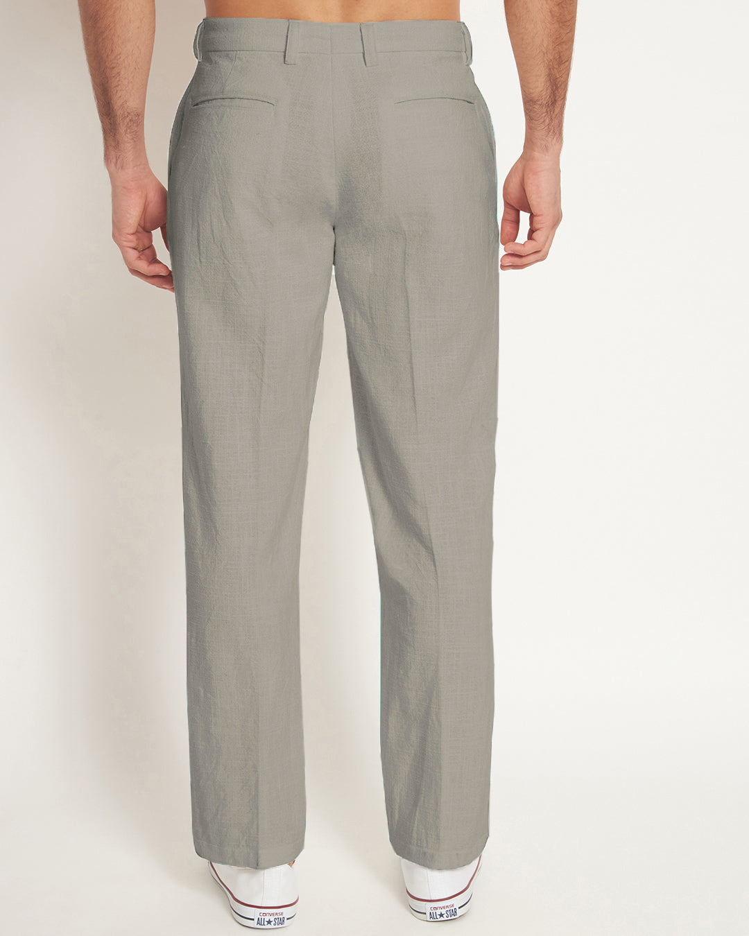 Casual Ease Iced Grey Men's Pants