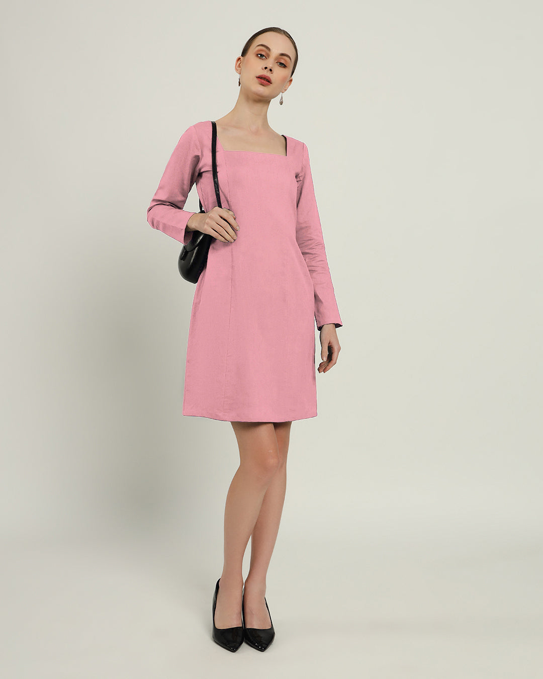 The Auburn Fondant Pink Dress