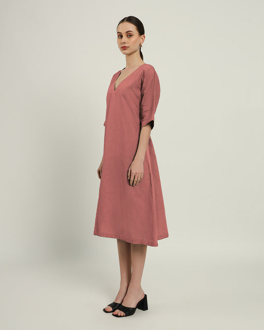 The Mildura Ivory Pink Dress