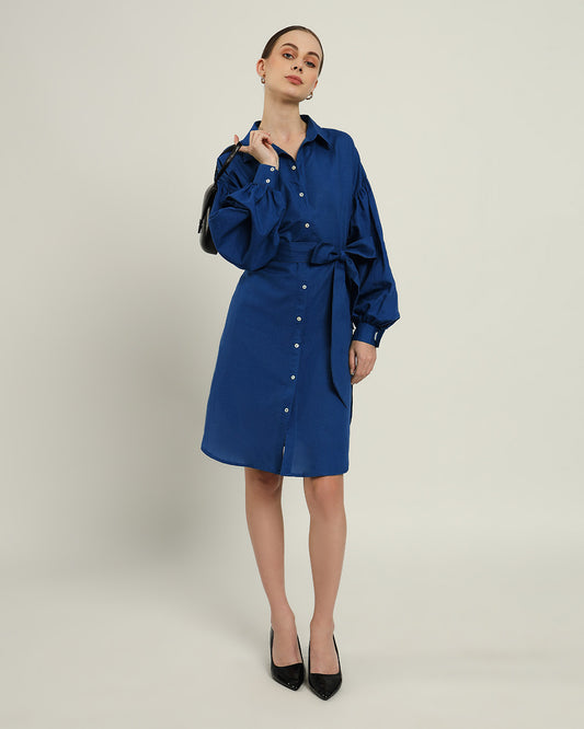 The Derby Cobalt Dress