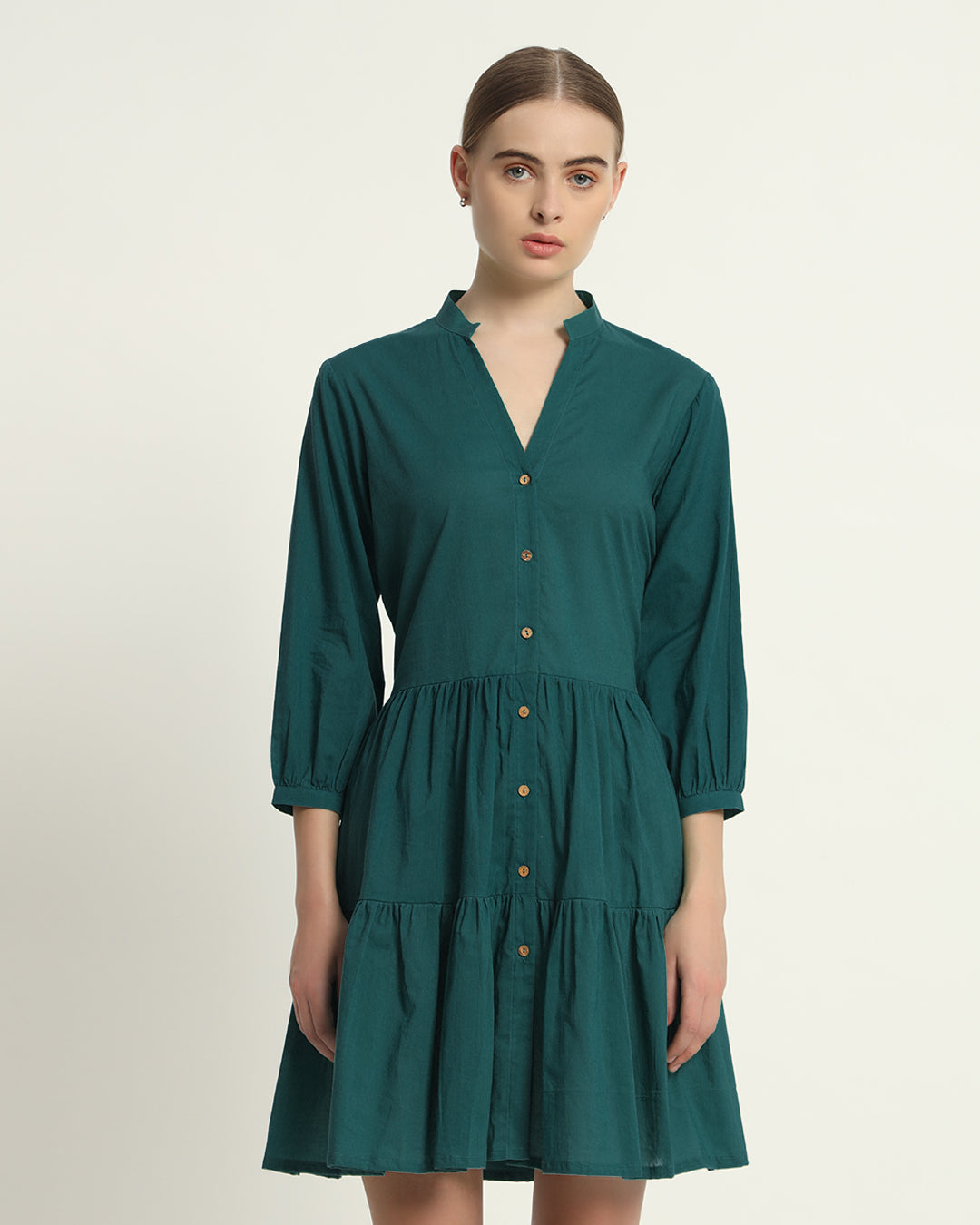 Deep Teal The Cindy Dress