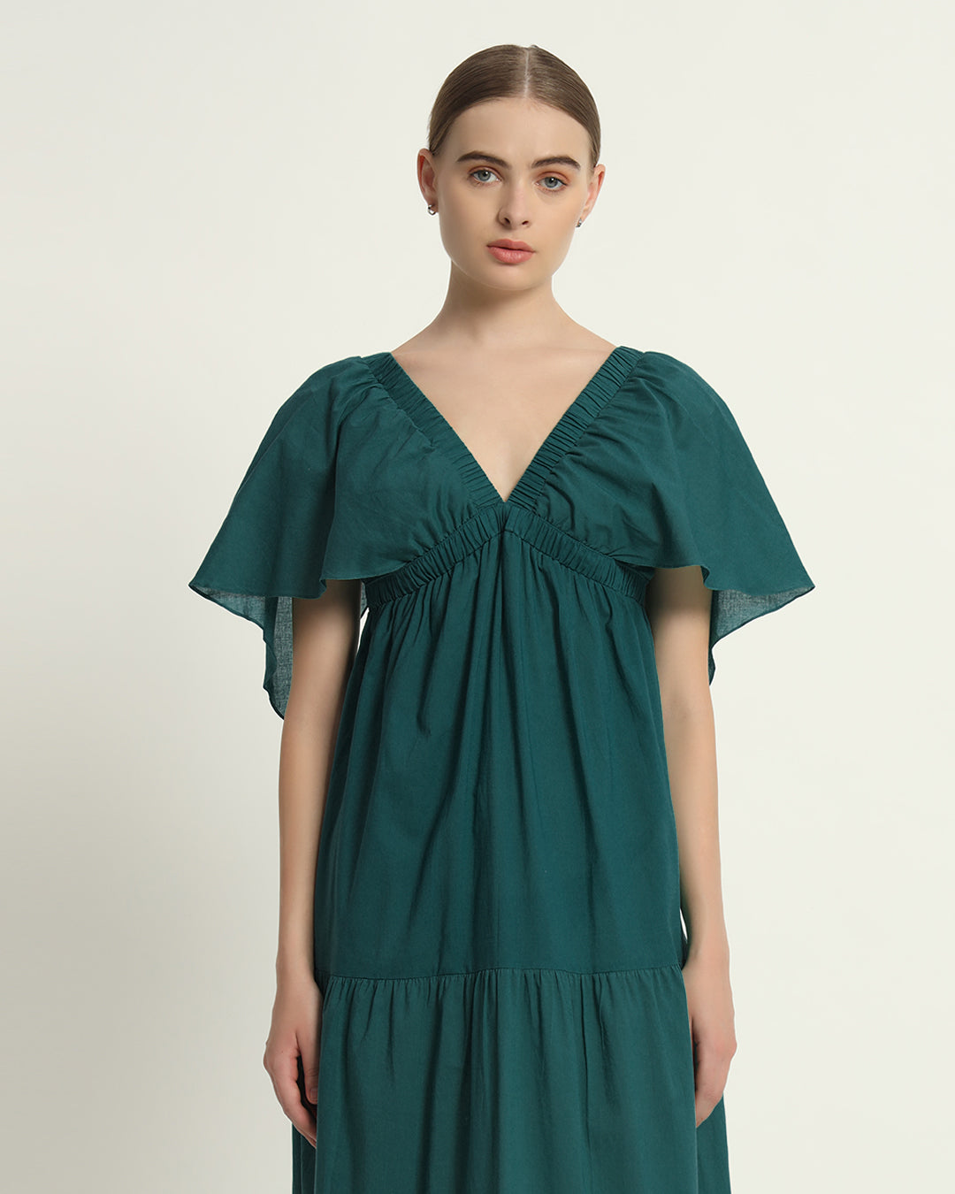 Deep Teal The Clarisse Dress