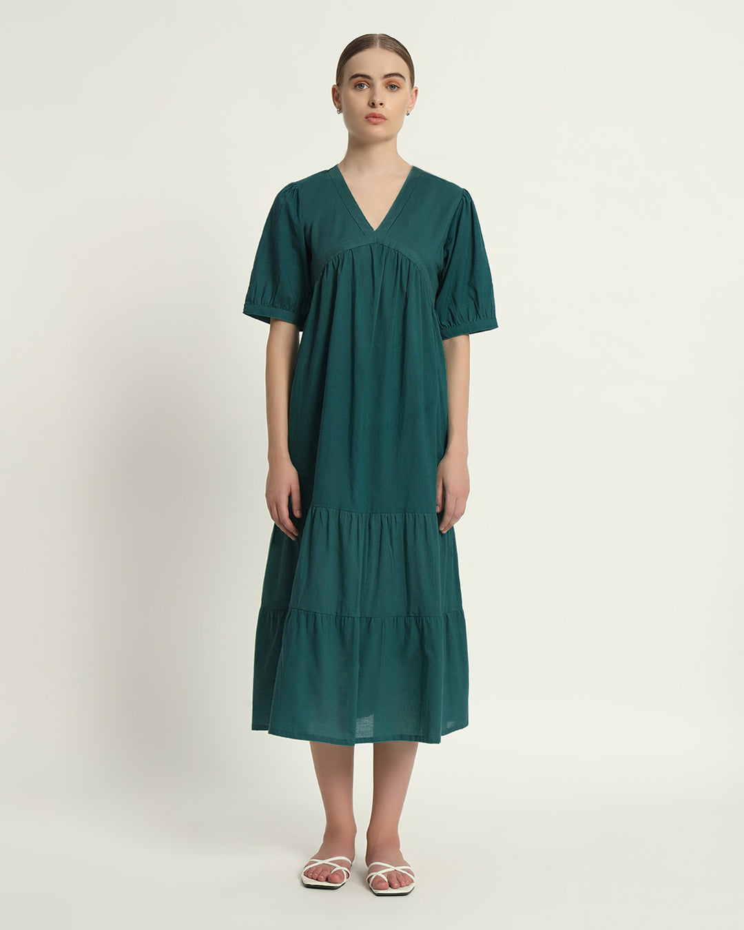 Deep Teal The Jasmine Dress