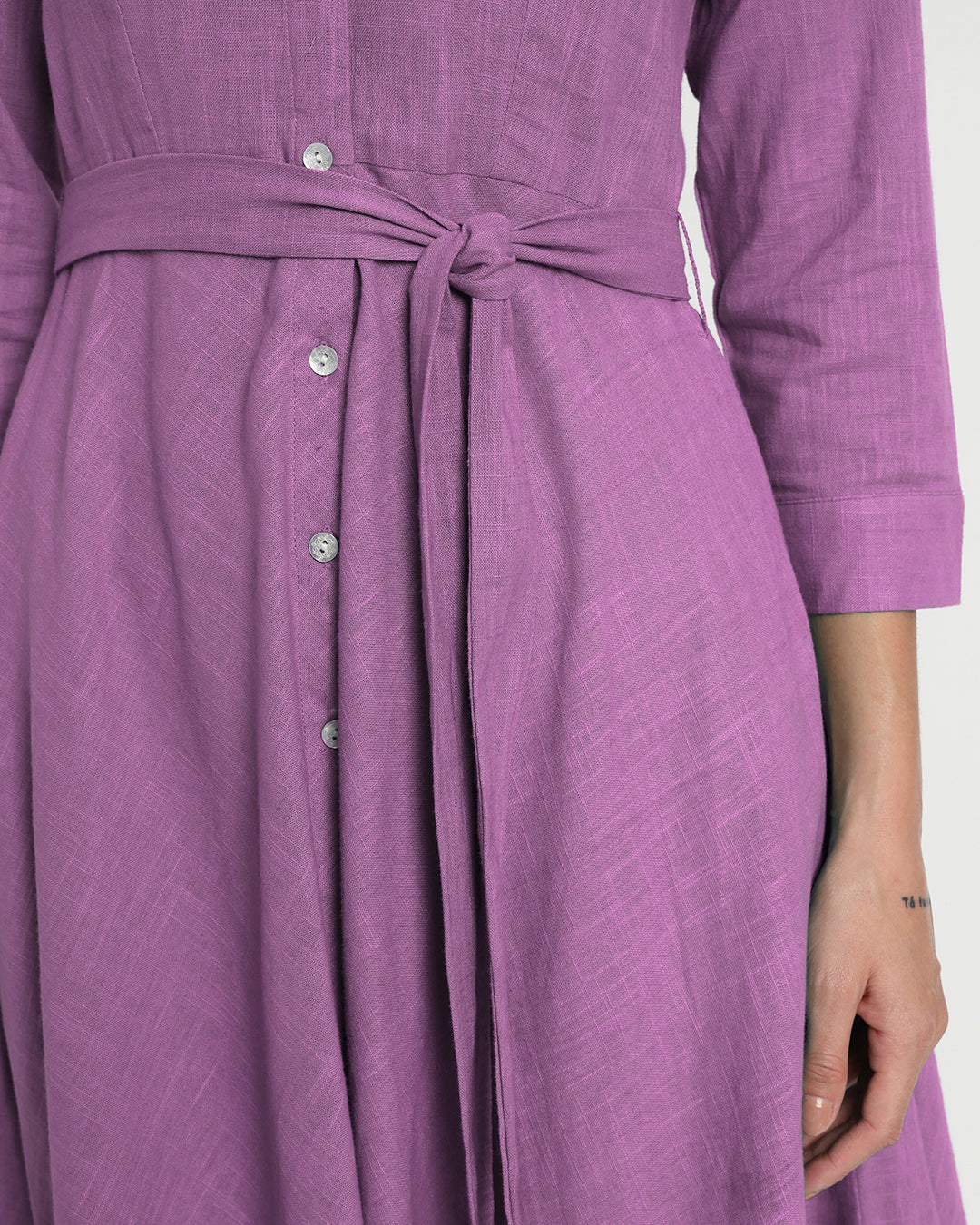 Wisteria Purple Knots & Knots Dress
