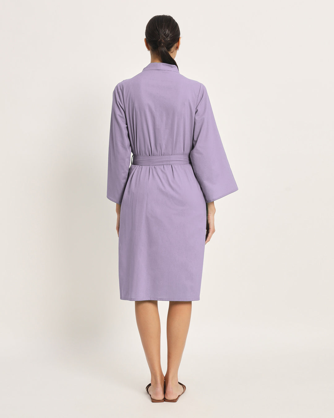 Lilac Bump & Beyond Maternity & Nursing Dress