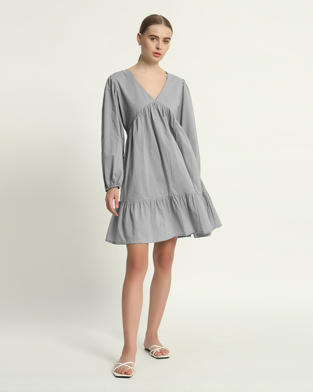 Iced Grey The Celeste Dress