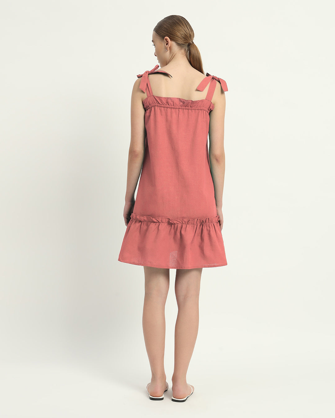 The Ivory Pink Amalfi Cotton Dress