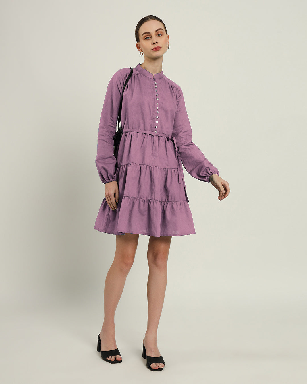 The Ely Purple Swirl Dress
