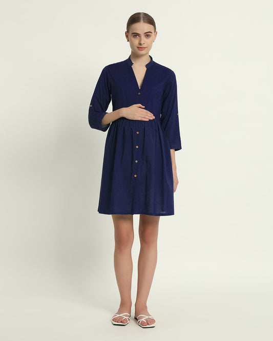 Midnight Blue Sweet Nothings Maternity & Nursing Dress