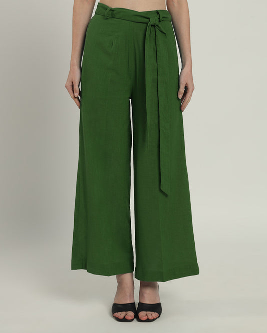 Emerald  Wide Pull-On Poplin Pants