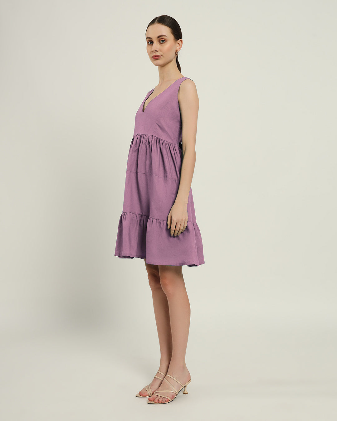 The Minsk Purple Swirl Dress
