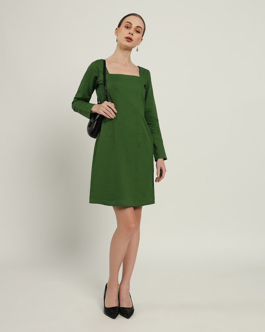 The Auburn Emerald Dress