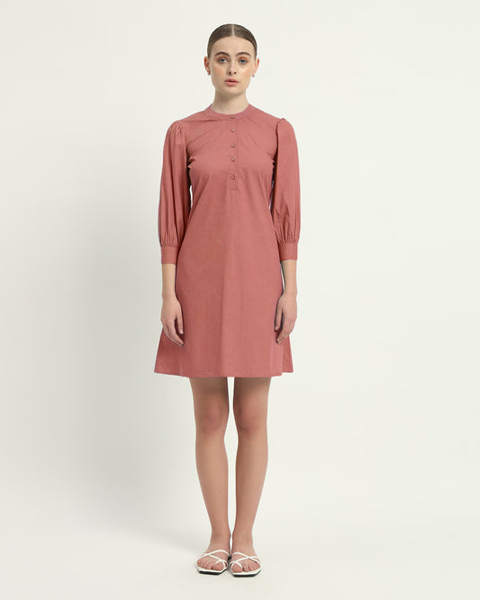 The Ivory Pink Roslyn Cotton Dress