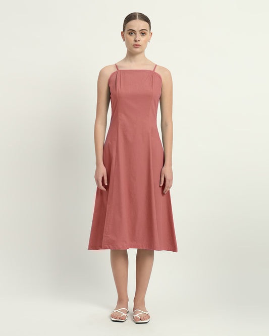 The Ivory Pink Valatie Cotton Dress