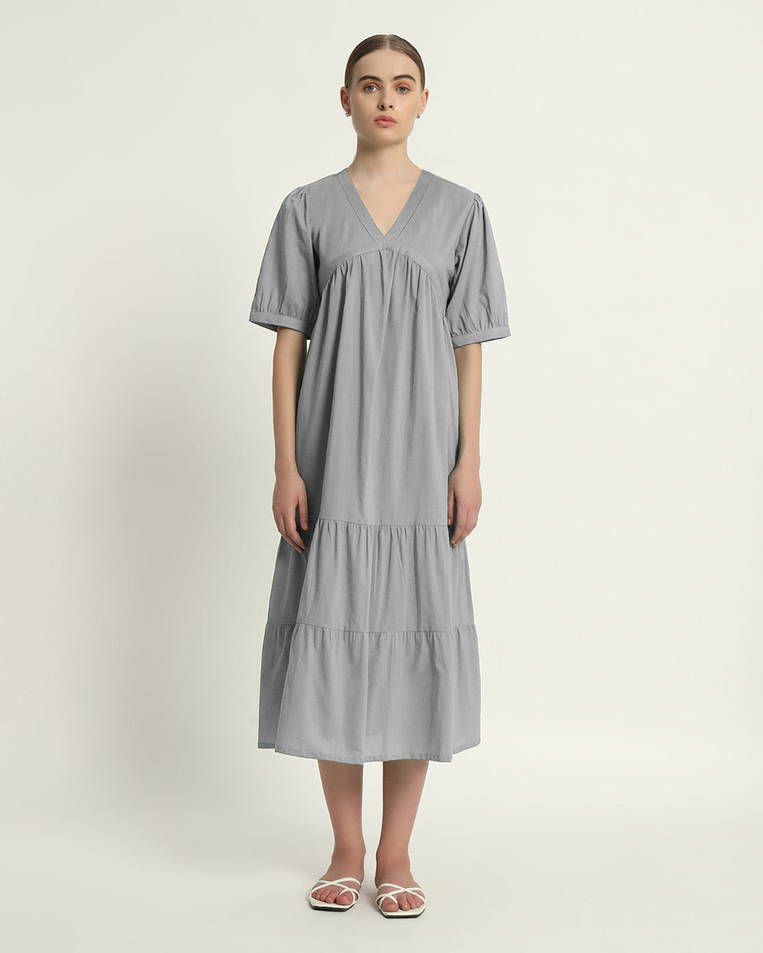 Iced Grey The Jasmine Dress