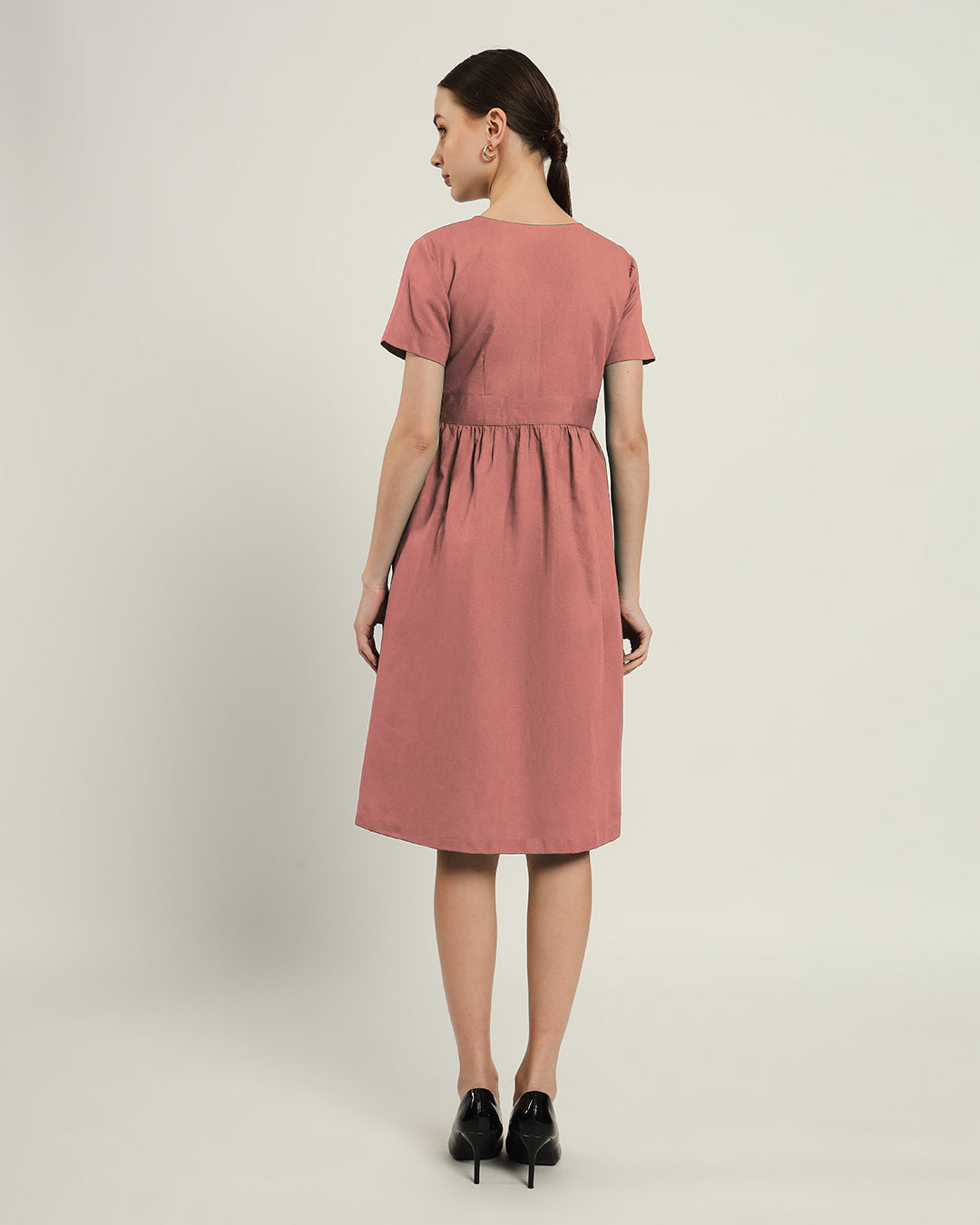 The Miyoshi Ivory Pink Dress