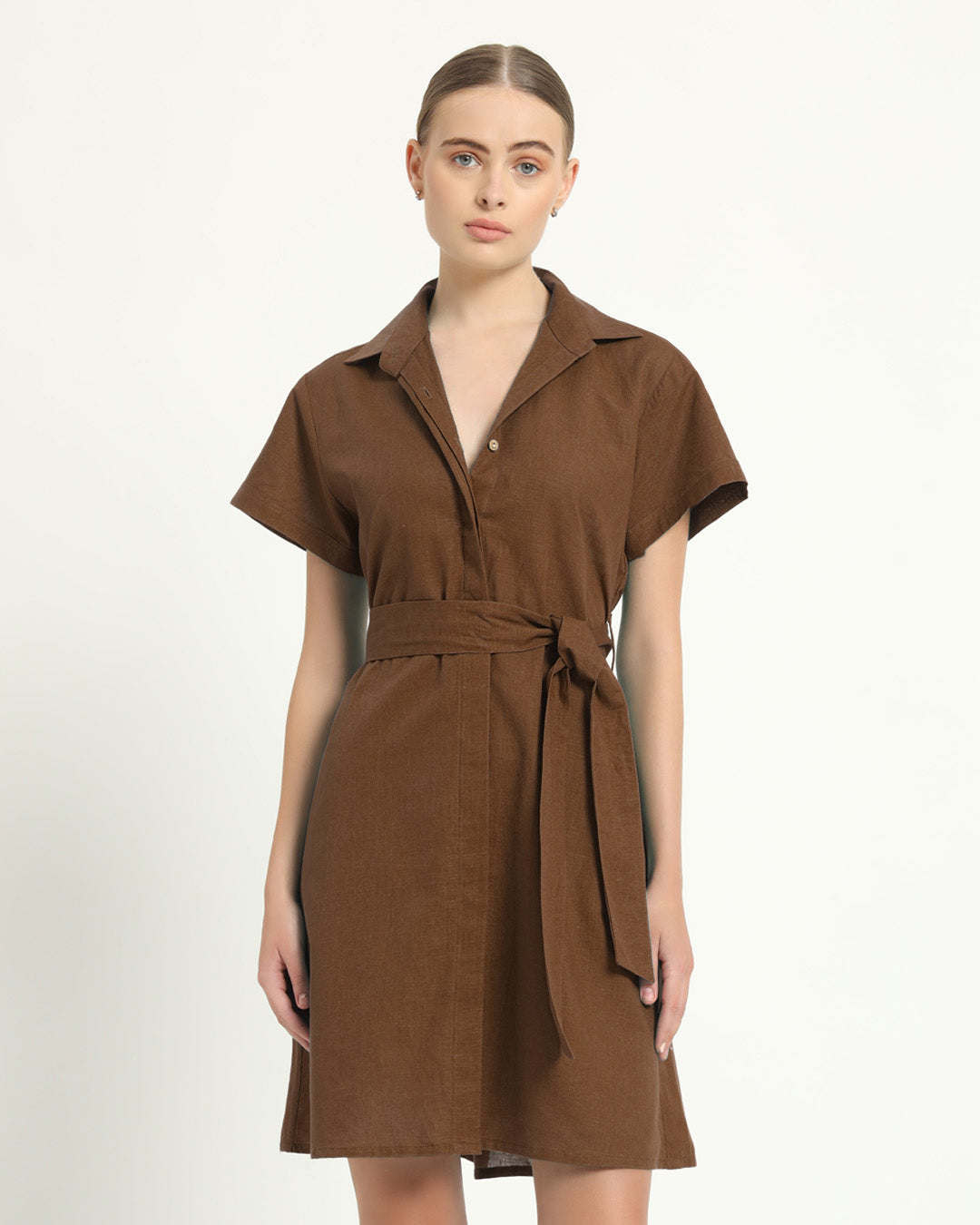 The Loretto Nutshell Cotton Dress