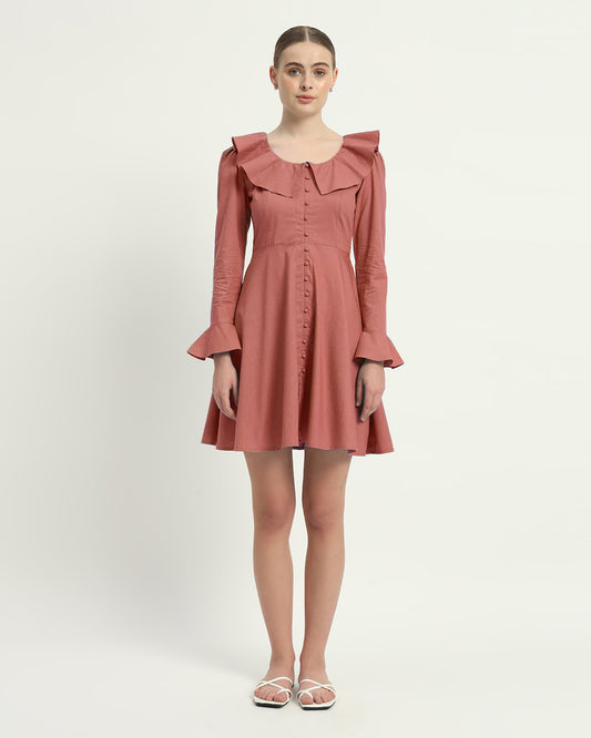 The Ivory Pink Fredonia Cotton Dress