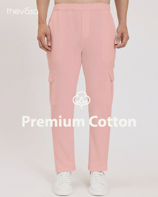 Tokyo Cargo Fondant Pink Men's Pants