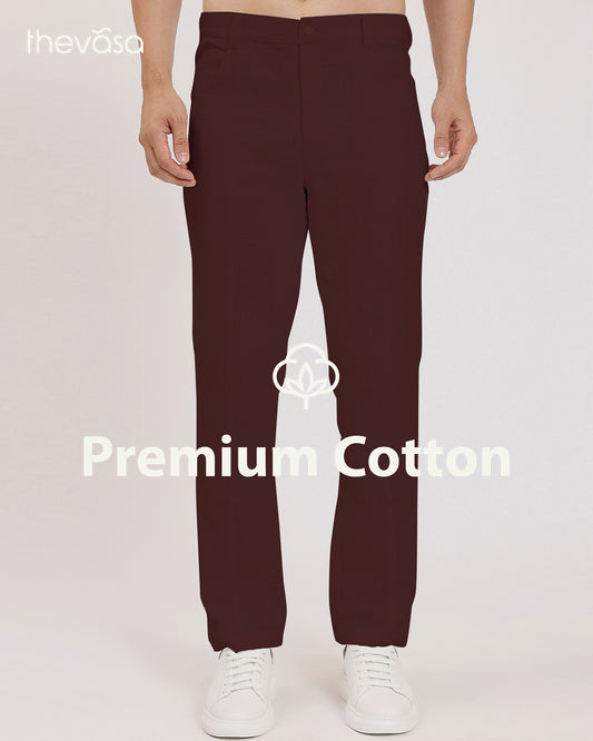 Berlin Relaxed Fit Crimson Men's Pants