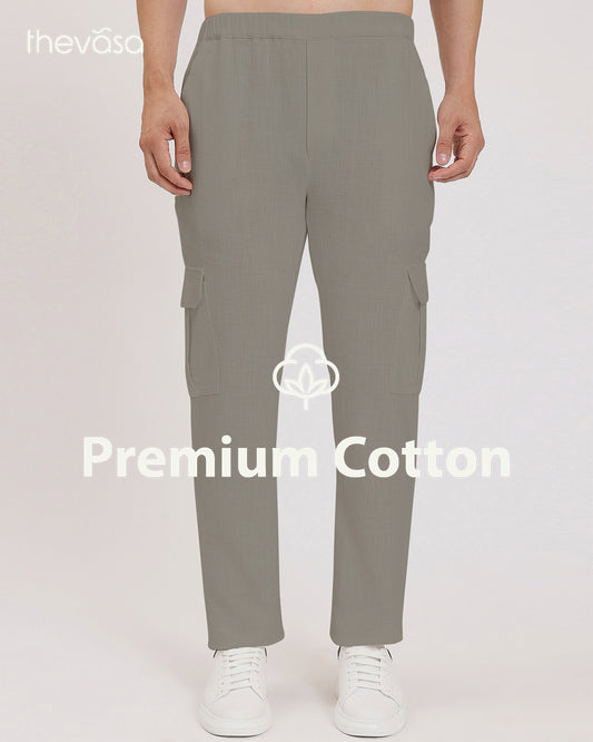 Tokyo Cargo Iced Grey Men's Pants