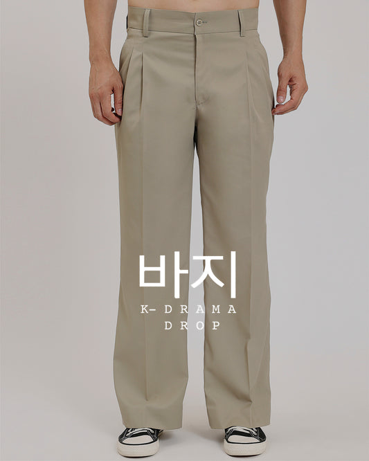 Incheon Loose Olive Green Fit Men's Pants