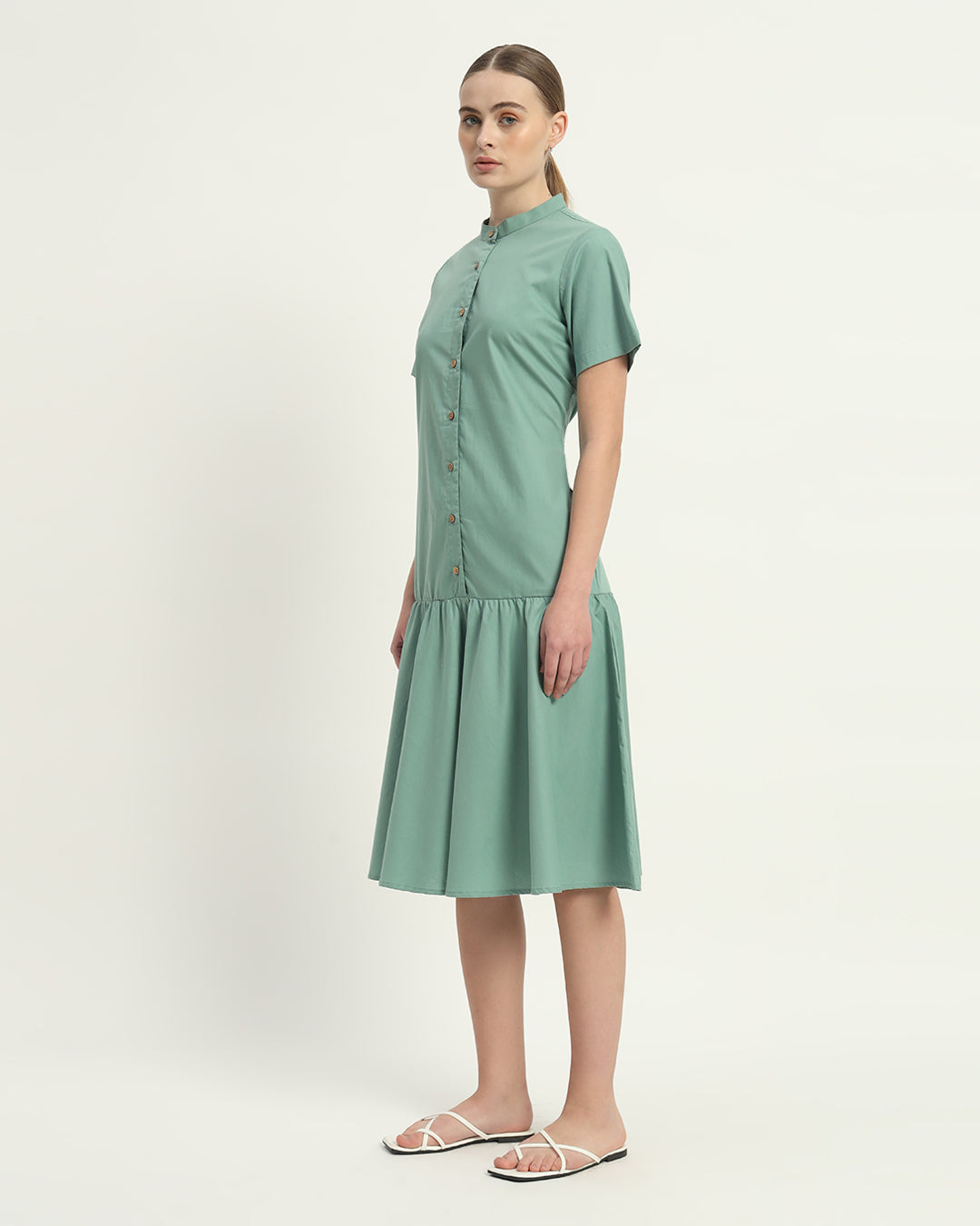 The Mint Melrose Cotton Dress